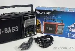 Радиоприемник Golon RX-177 LED с фонариком 📻