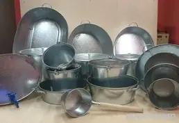 Продам оцинкованную посуду (вёдра, тазы, баки, корыта)