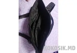 Продается черная женская сумка. 100 % кожа, Италия