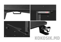 Геймерские игровые столы HERO в Кишинёве. От 1200 Lei