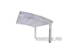 Продам навес для машины. Алюминий и монолитный поликарбонат
