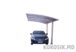 Продам навес для машины. Алюминий и монолитный поликарбонат