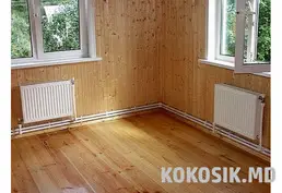 Монтаж водяного отопления от печи