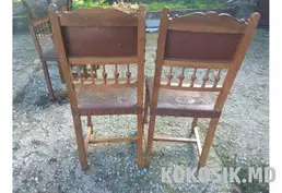 Продам Антикварные стулья "Генри 2". Тисненая кожа