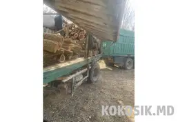 КАМАЗ зерновоз с прицепом 1990 г.