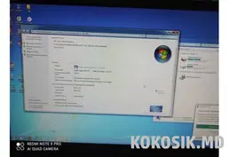 Компьютер в сборе + компьютерный стол