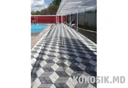 Укладка тротуарной плитки «под ключ» в Тирасполе