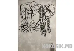Рисунки на стенах в спортзалах