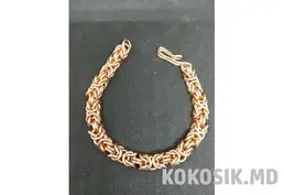 Медный браслет мужской