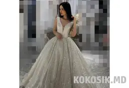 Ткань глиттер с блёстками
