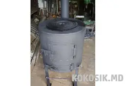 Печка в рабочем состоянии