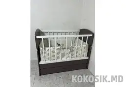 Детская кроватка БУ с матрасом