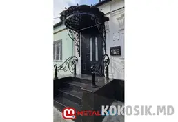 Кованые козырьки на заказ — Кишинев, Чеканы