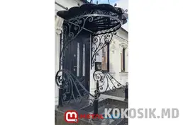 Кованые козырьки на заказ — Кишинев, Чеканы