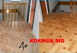 Циклевка и укладка паркета в Кишиневе