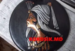 Настенная медная чеканка времен СССР