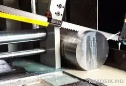 Резка металла ленточной пилой ⚙️