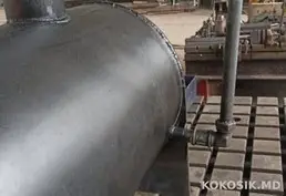 Твердотопливный котел с водяным контуром 🔥
