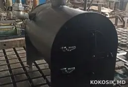 Твердотопливный котел с водяным контуром 🔥