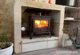 Чугунная печь-камин Invicta Samara длительного горения 🔥