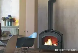 Чугунная печь-камин Stimo Invicta на дровах 🔥